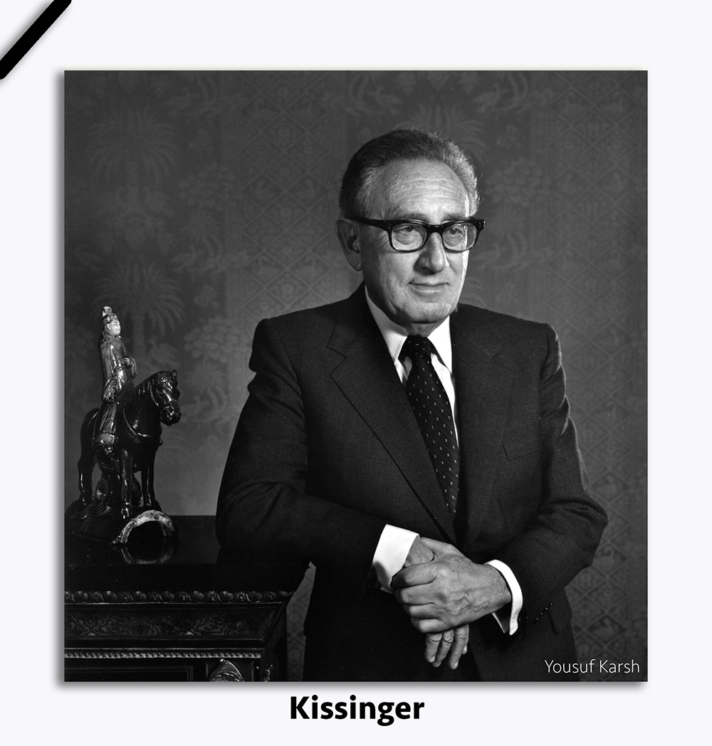 Henry Kissinger,            1923 – 2023