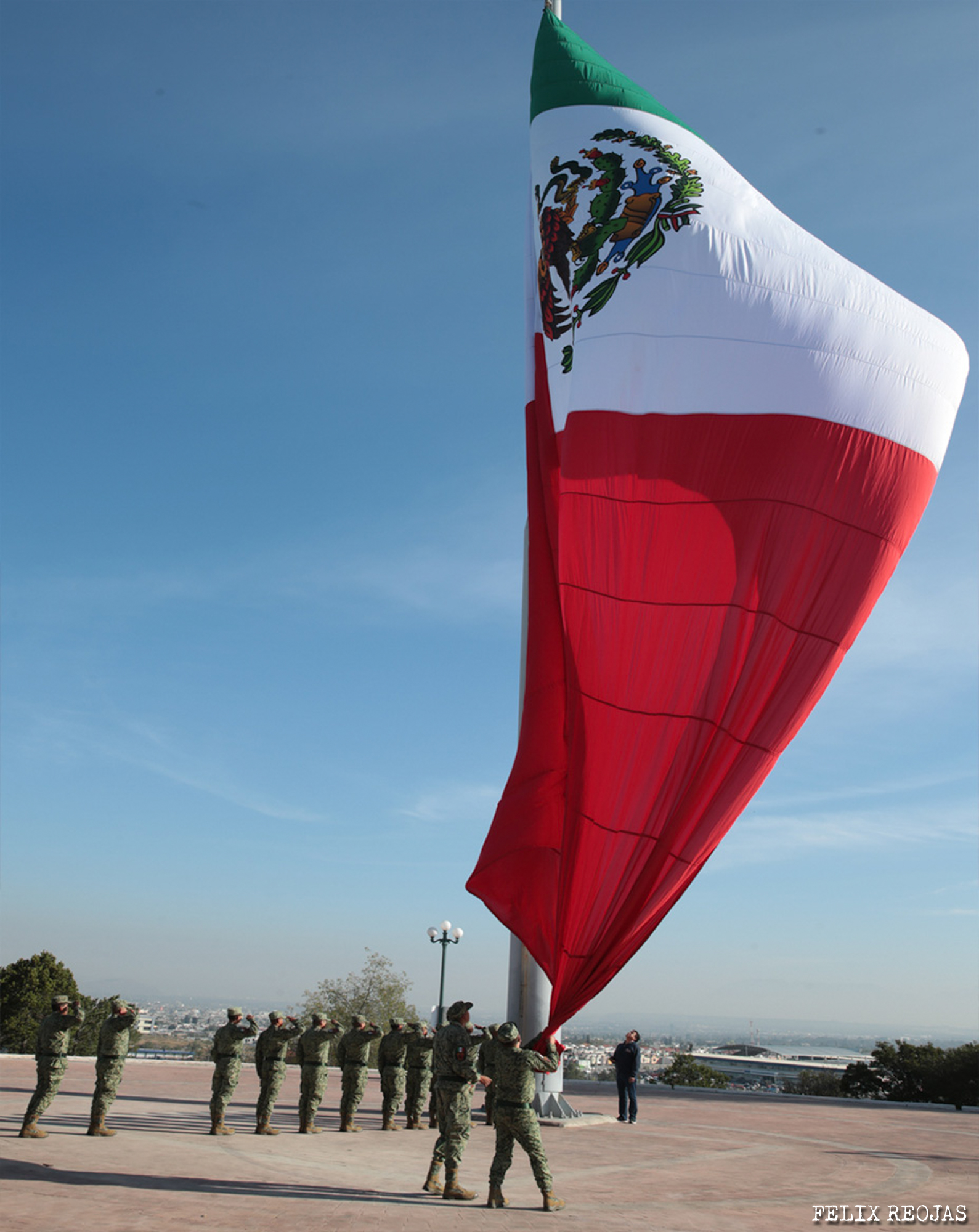 Ayer 24 de febrero se celebró en México el día de la bandera