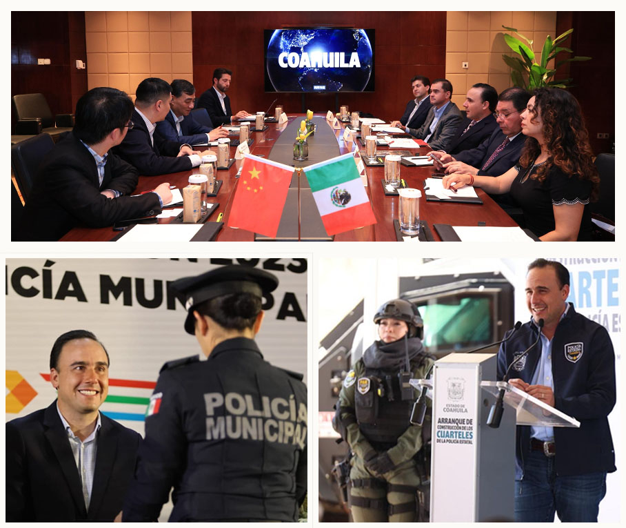 Seguridad de Coahuila clave para atraer inversiones: Manolo