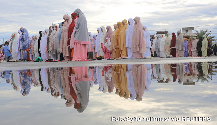 Musulmanes de todo el mundo celebran Eid-al-Adha