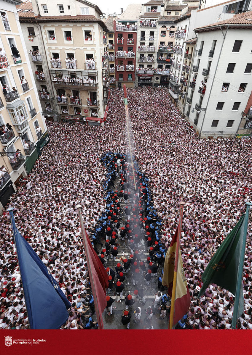 Y estalló La Fiesta en Pamplona, España