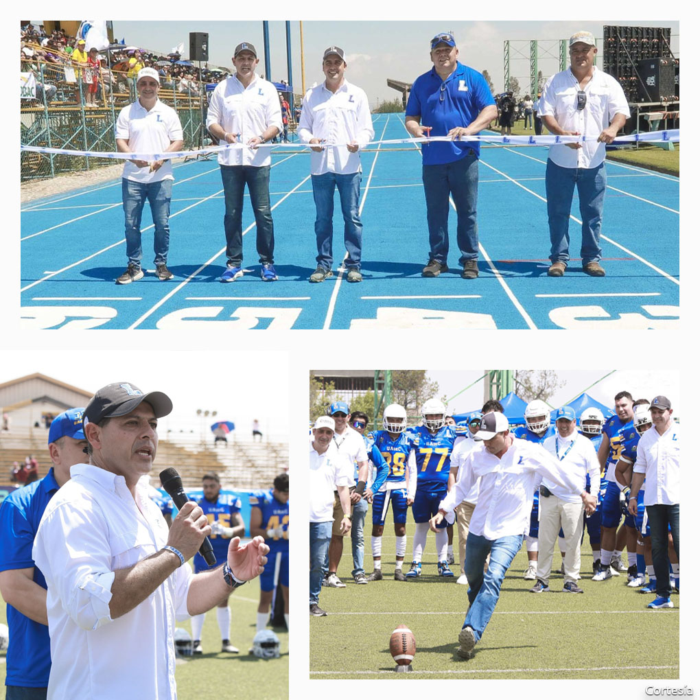 Inaugura UAdeC Pista de Tartán, Liga Mayor de la ONEFA y Torneos Universitarios 