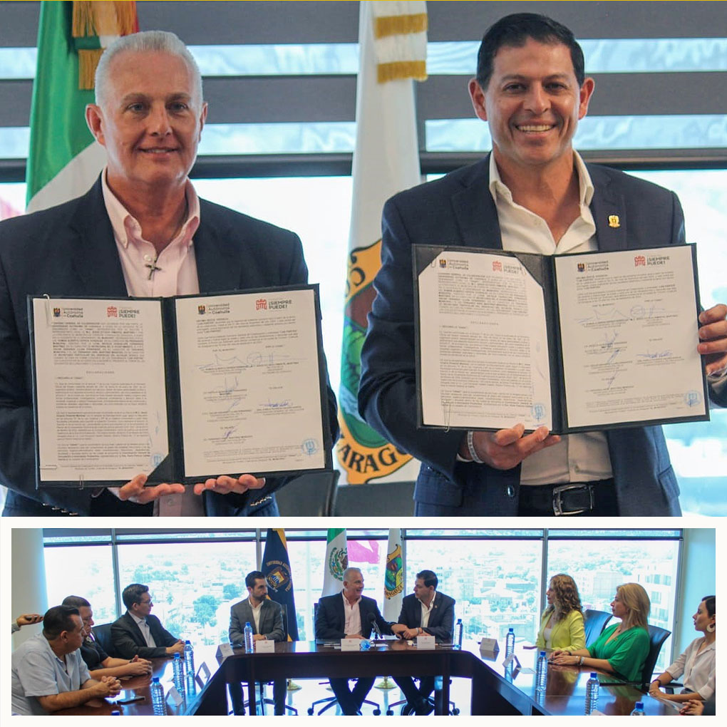 Firman UAdeC y el Ayuntamiento de Torreón, acuerdo que impulse Programas de Investigación Científica, Tecnológica y Humanística