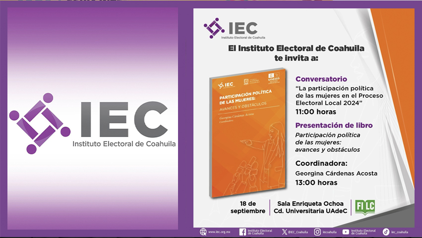 El IEC invita a participar este miércoles en sus actividades en la Feria del Libro