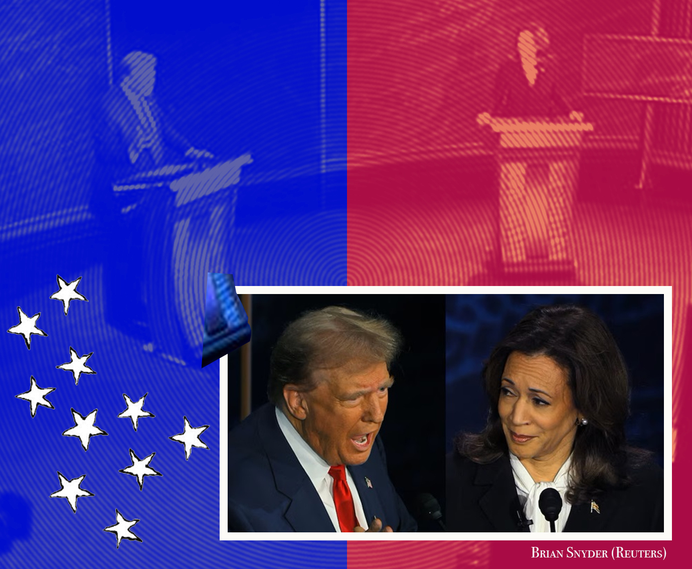 Trump trajo oscuridad; Harris trajo luz