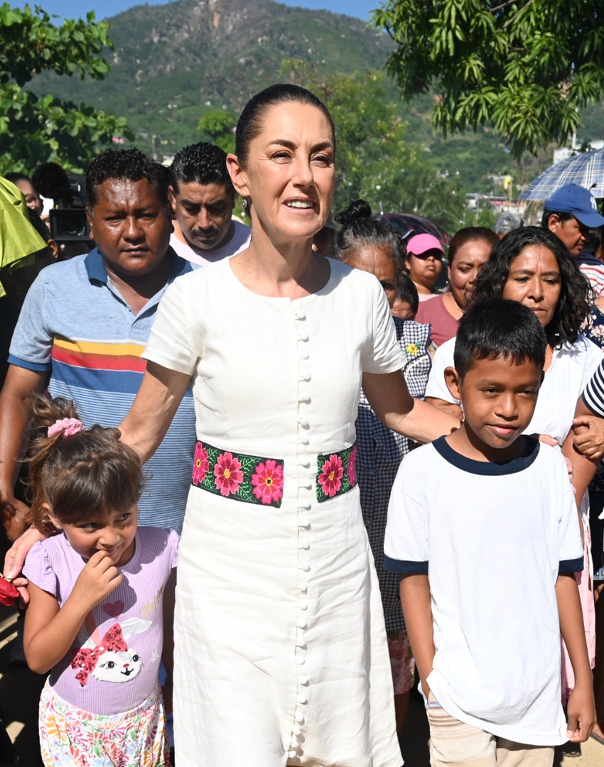 Emergencia ya concluyó, dice Sheinbaum en Guerrero