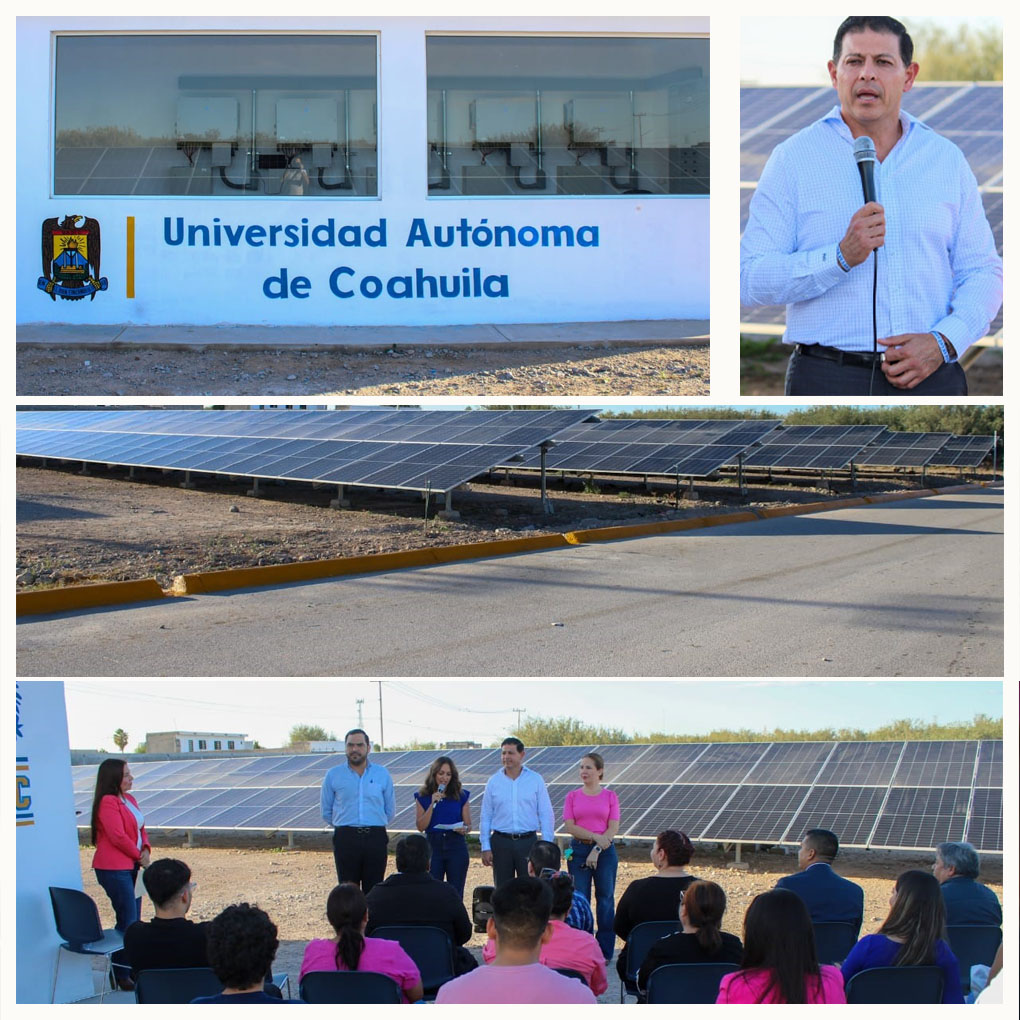 Rector de la UAdeC Inaugura Pavimentación y Paneles Solares en la Unidad Laguna 