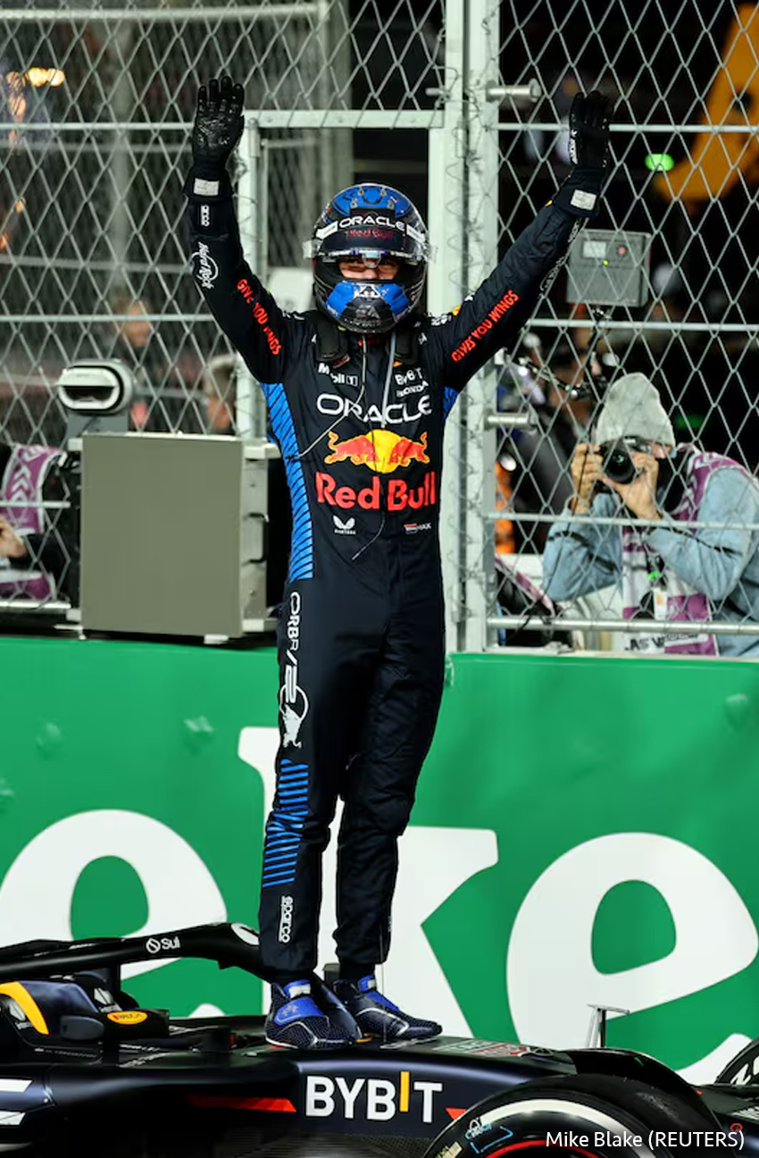 Max Verstappen, tetracampeón mundial de Fórmula 1