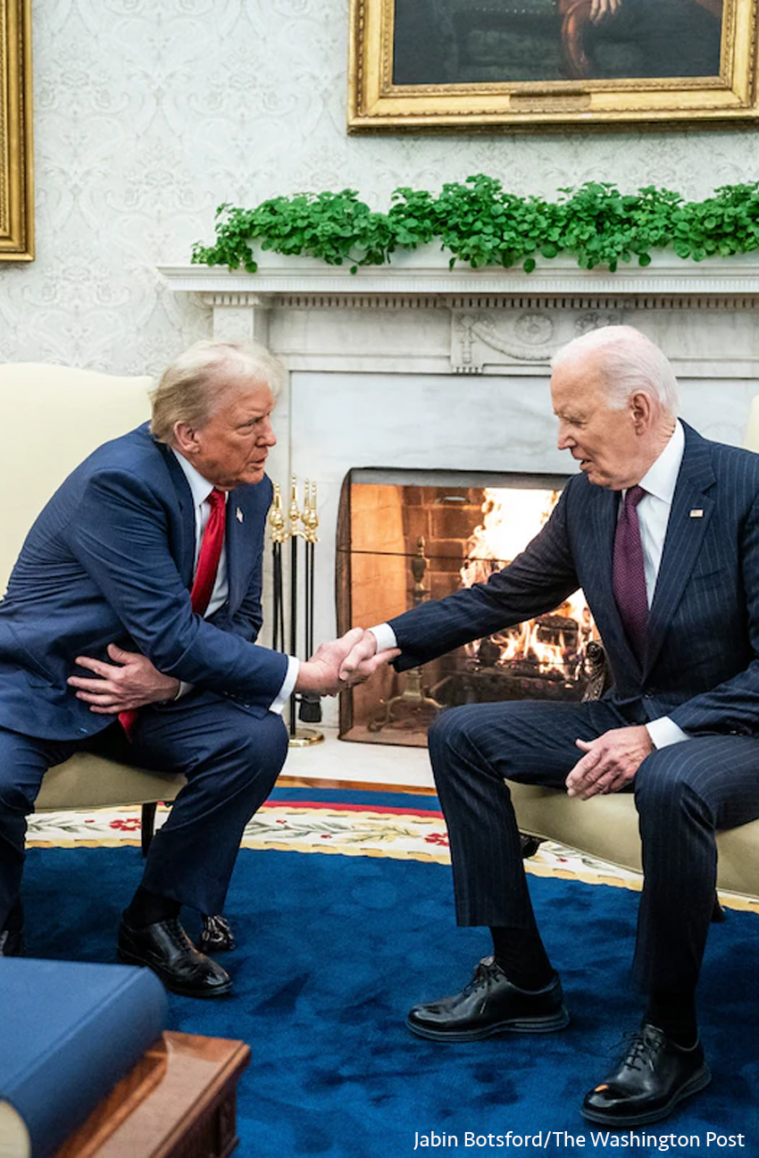 Trump y Biden hablan de Ucrania y Medio Oriente en reunión «cordial» en la Casa Blanca