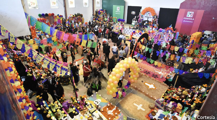 PRI MONCLOVA REVIVE TRADICIÓN DEL DÍA DE MUERTOS EN CONCURSO DE ALTARES