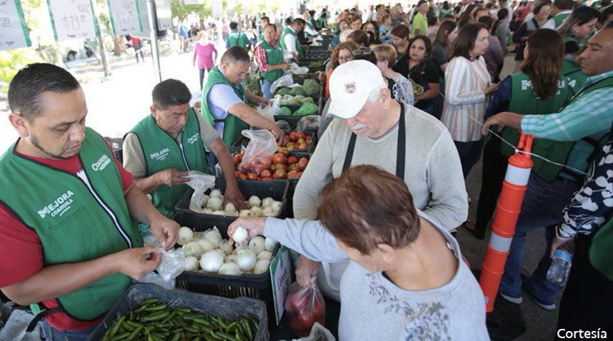 El Mercadito Mejora fortalece la economía de las familias en Coahuila