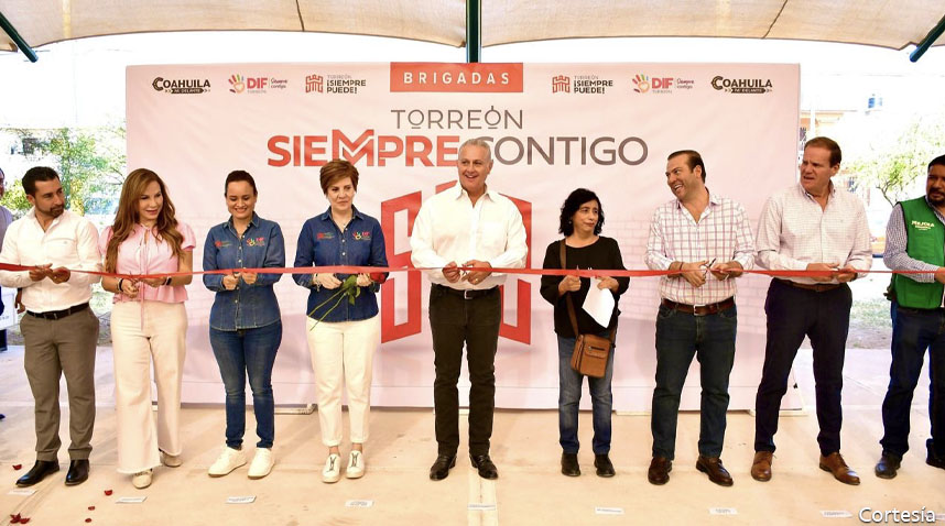 RACepeda entregó la techumbre número 40 de su administración en Torreón