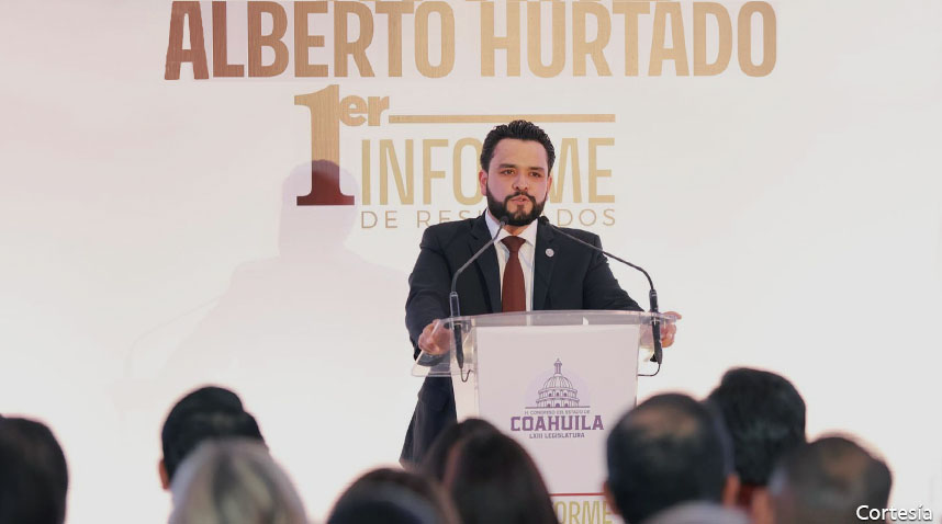 “Jalando por Saltillo”: Rinde el diputado Alberto Hurtado su primer informe legislativo