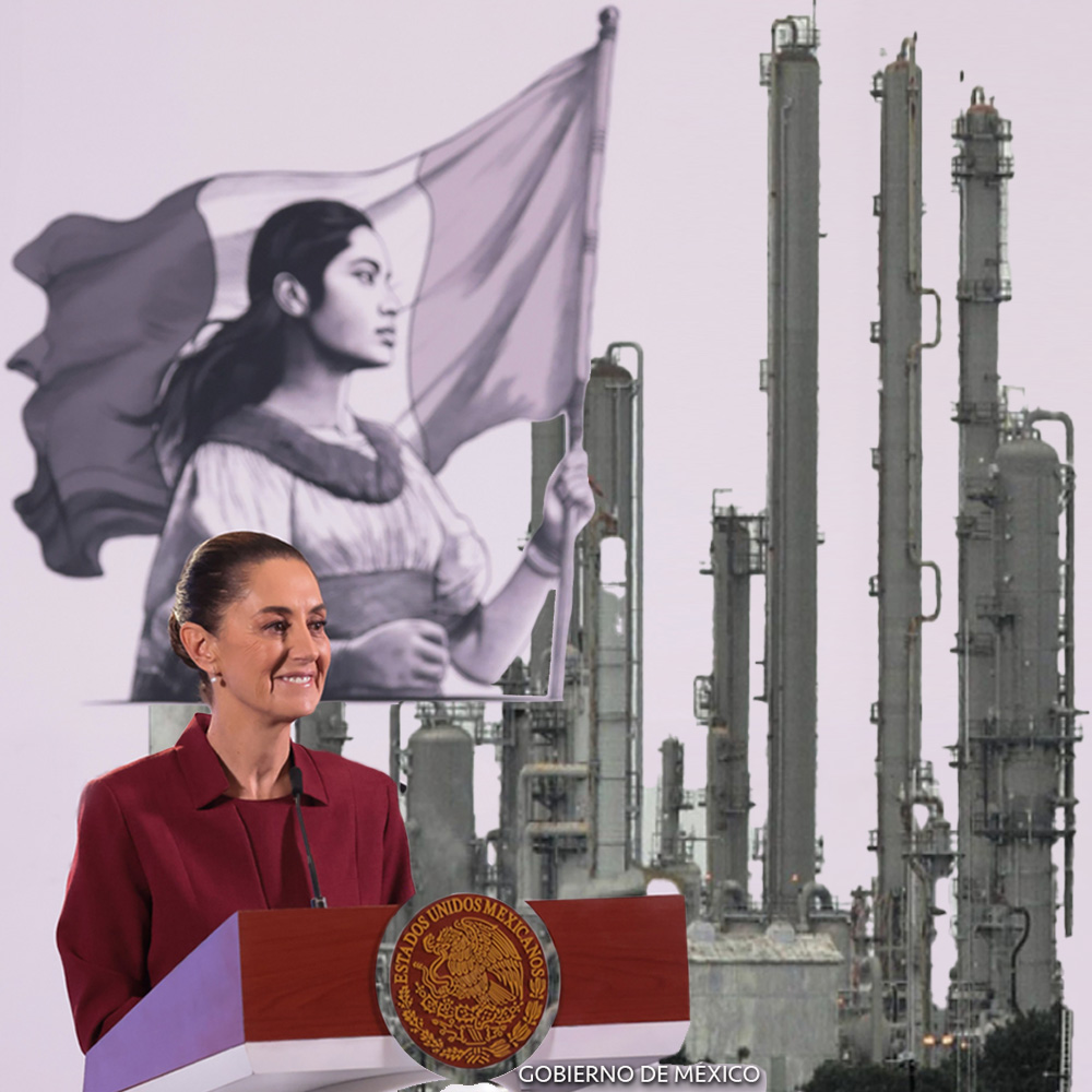 Presidenta Sheinbaum lanza el “Derecho Petrolero para el Bienestar” para fortalecer a Pemex