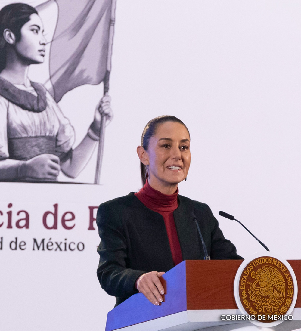 Empleo en México alcanza máximo histórico en octubre de 2024: presidenta