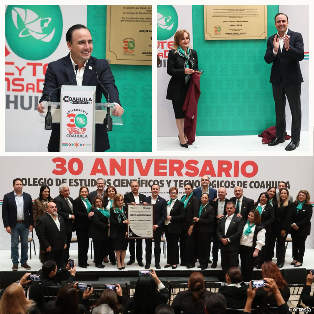 Celebran 30 años del CECYTE Coahuila