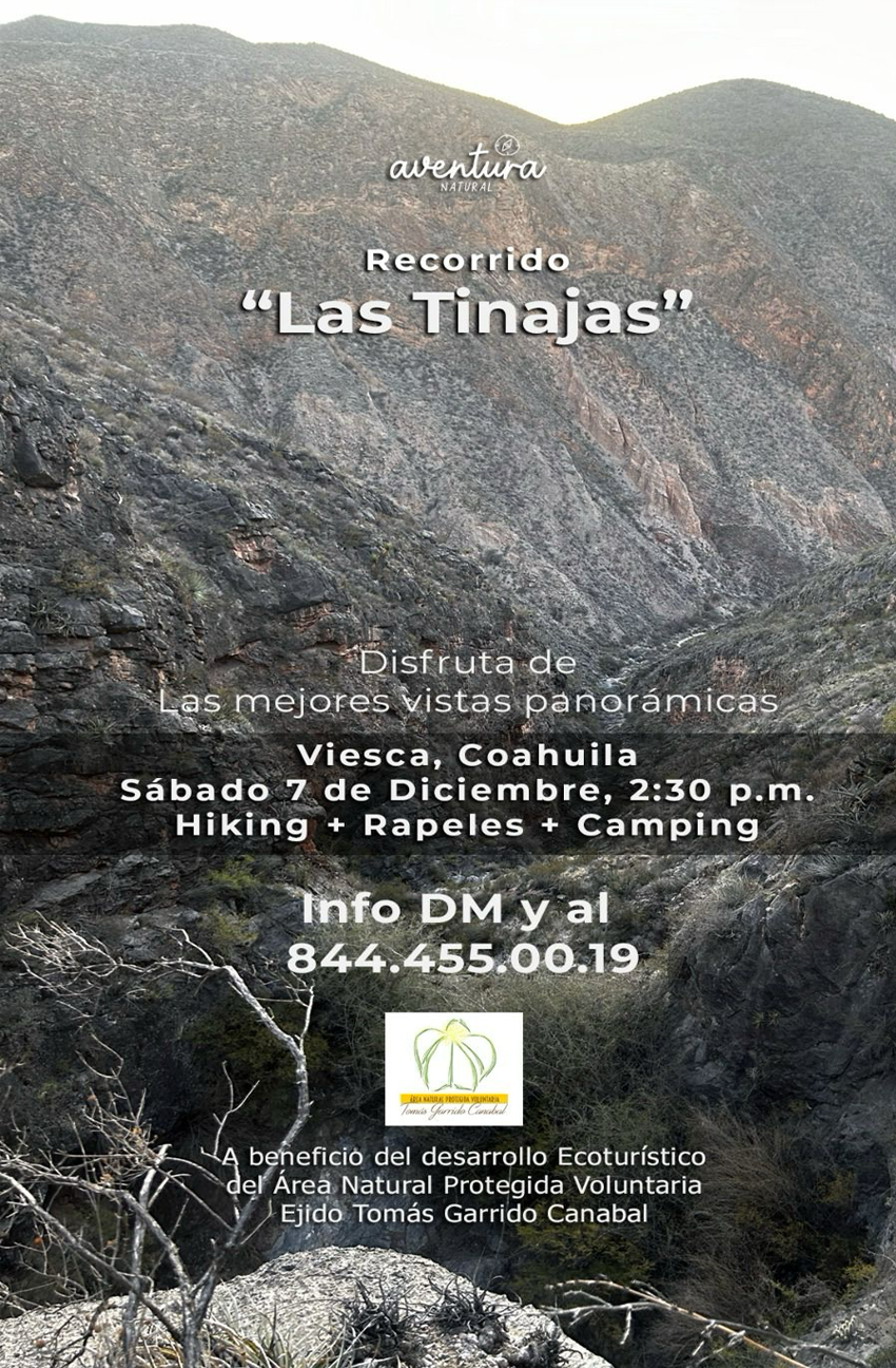 Aventura Natural invita a hacer Camping y practicar Hiking y Rapel