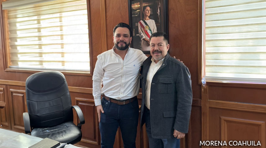 Se reúnen Alberto Hurtado y Alfredo Padilla Esparza, representante en Coahuila de la Secretaría de Agricultura