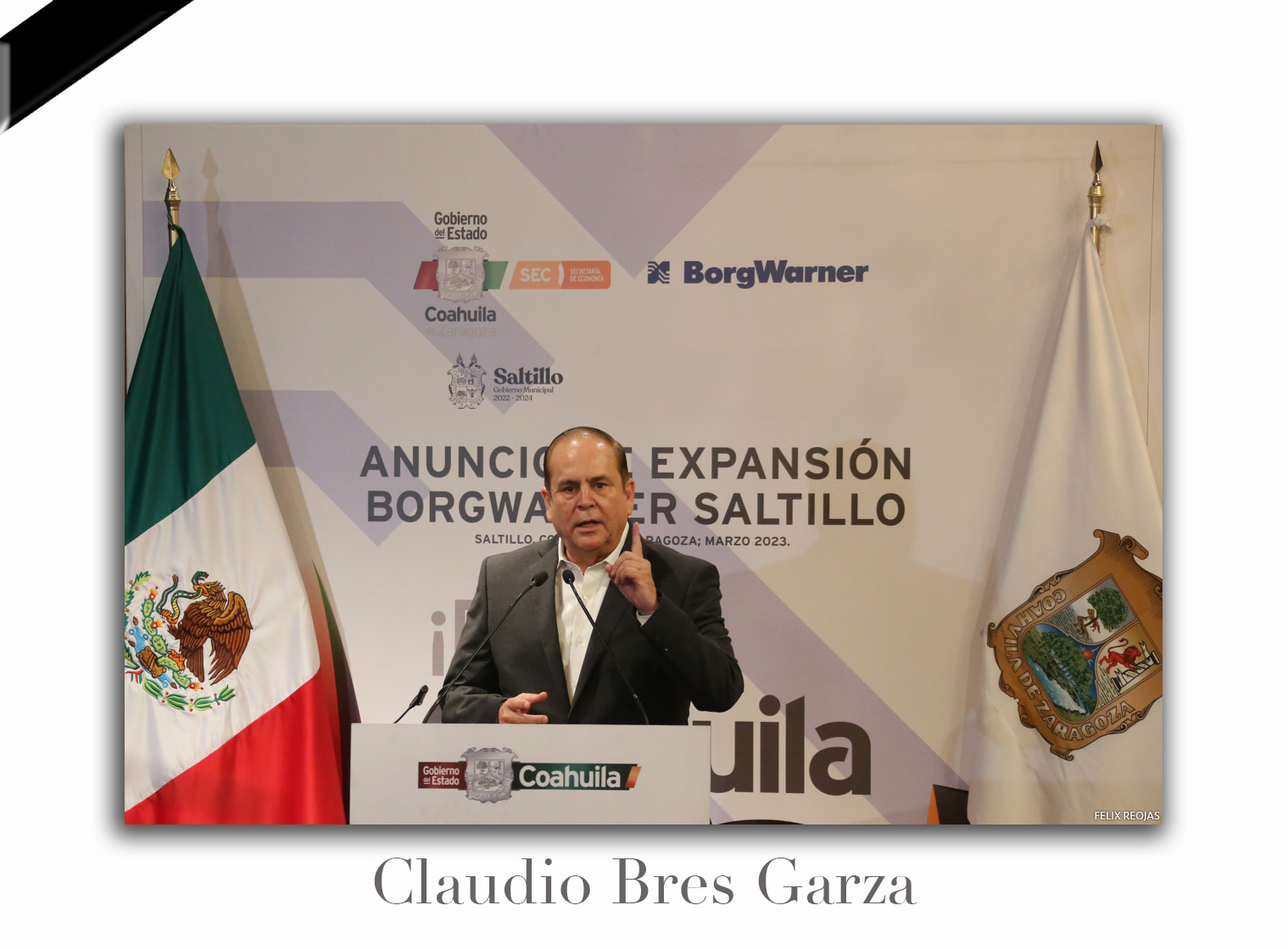 Fallece Claudio Bres Garza †