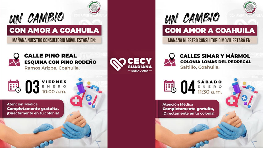 Un cambio, Con Amor a Coahuila