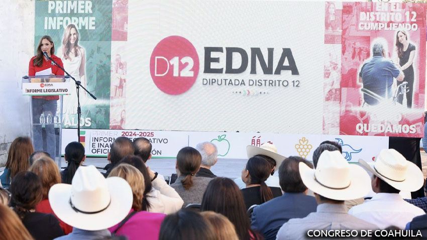 Presenta Edna Dávalos su Primer Informe Legislativo