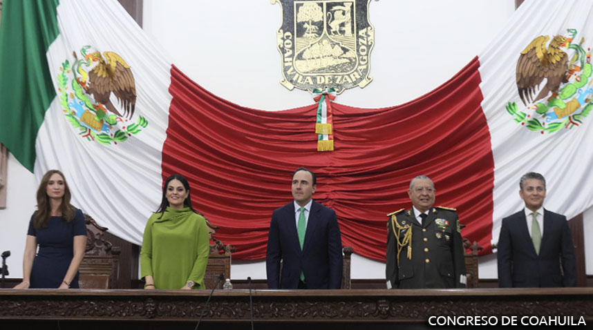 Conmemoran en Congreso de Coahuila el Día del Ejército