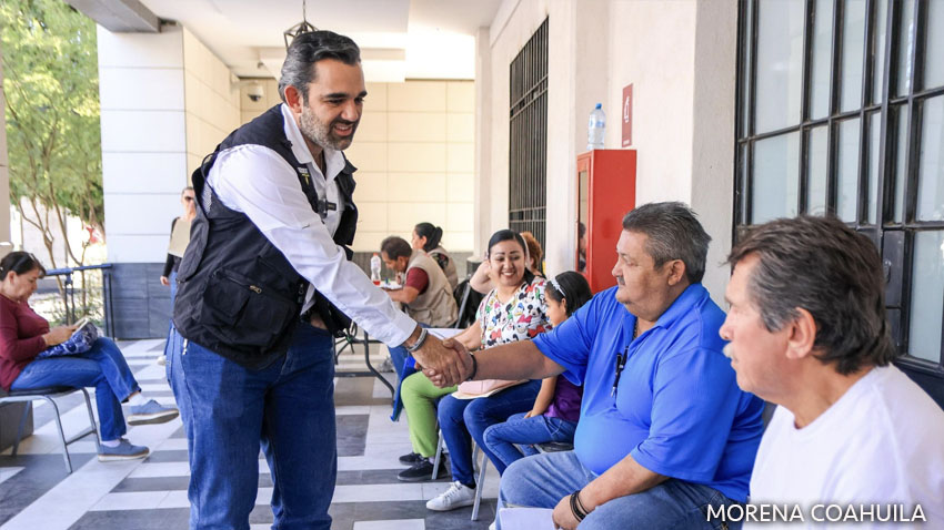 Mantiene ritmo de trabajo el delegado del Bienestar de Coahuila