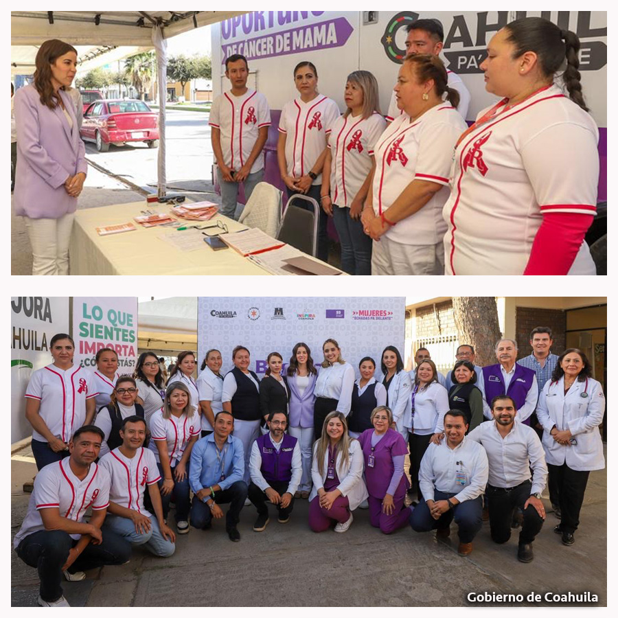 LLEVA INSPIRA BRIGADAS DE SALUD PARA LAS MUJERES DE COAHUILA