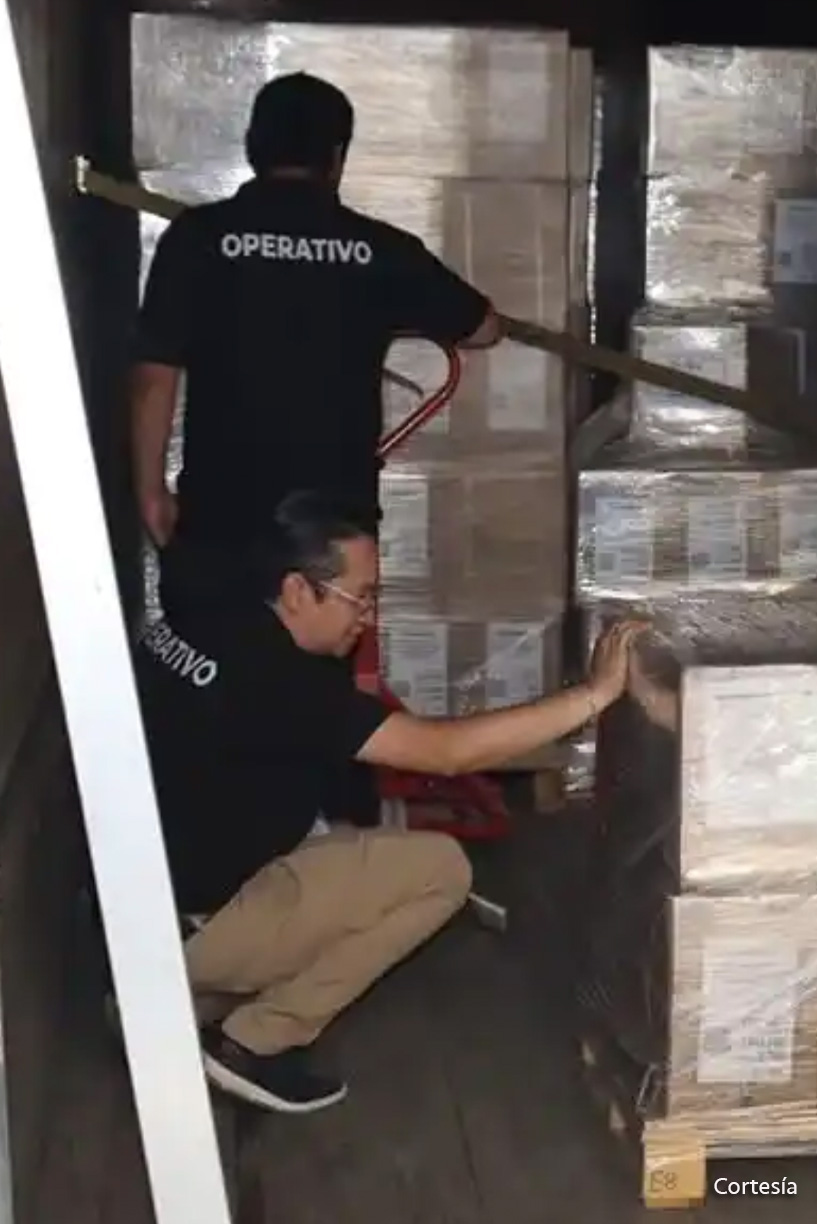 Recibe IEC boletas y documentación electoral para elección judicial local