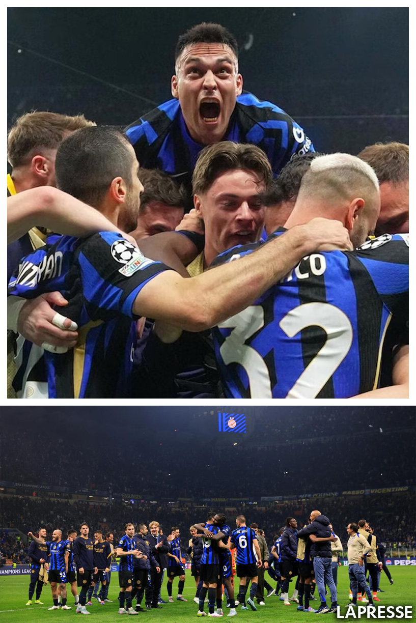Inter épico está en la final de la Champions, 4-3 ante el Barcelona en la prórroga