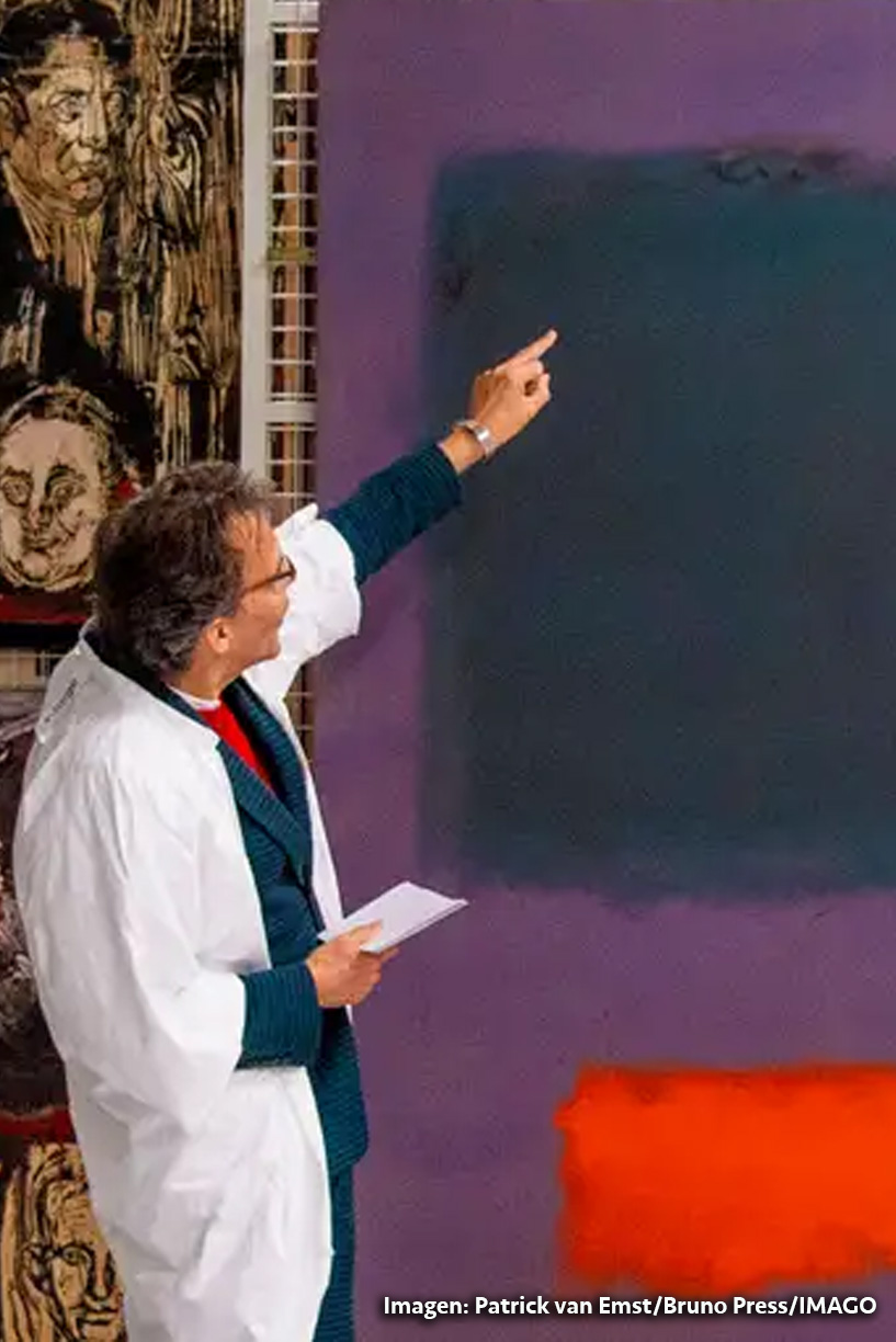 Museo busca restaurar cuadro dañado de Mark Rothko