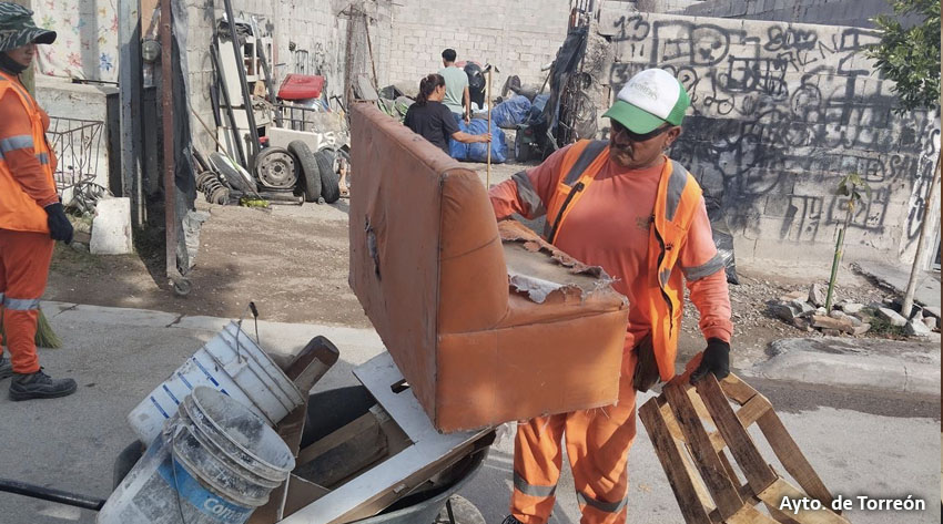 Servicios Públicos recolectó 160 toneladas de desechos durante la brigada municipal en Las Julietas