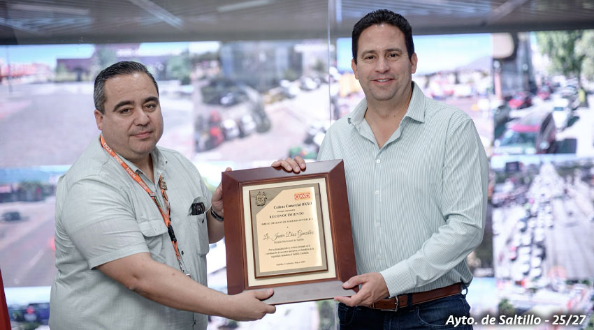 Oxxo Reconoce la Seguridad en Saltillo Durante Reunión Encabezada por el Alcalde