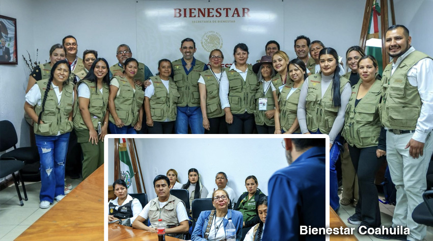 Delegado de Bienestar Coahuila Reconoce y Premia a Servidores de la Nación por su Desempeño