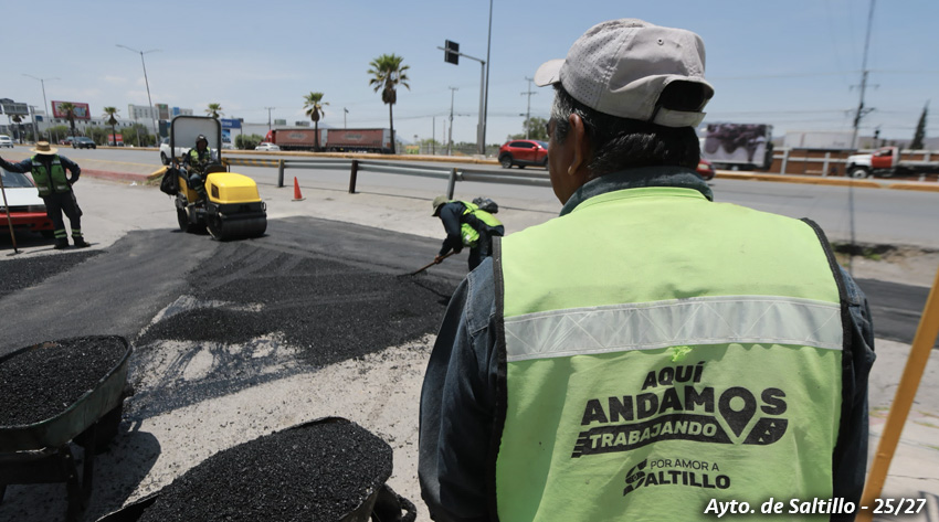Brigadas ‘Aquí Andamos’ Transforman la Infraestructura y Movilidad Urbana en Saltillo