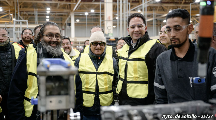 Saltillo es la ciudad más competitiva gracias al trabajo en equipo: Javier Díaz
