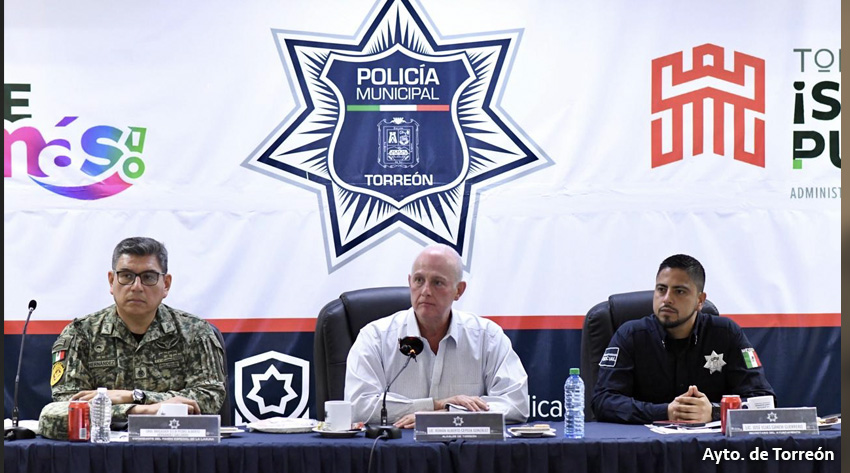 La coordinación entre corporaciones de seguridad sigue firme: Román Alberto Cepeda González 