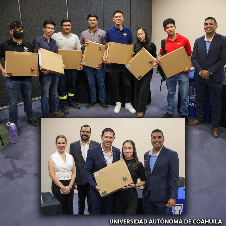 Entregan Equipos de Cómputo a la Facultad de Ingeniería Mecánica y Eléctrica de la UAdeC Unidad Laguna