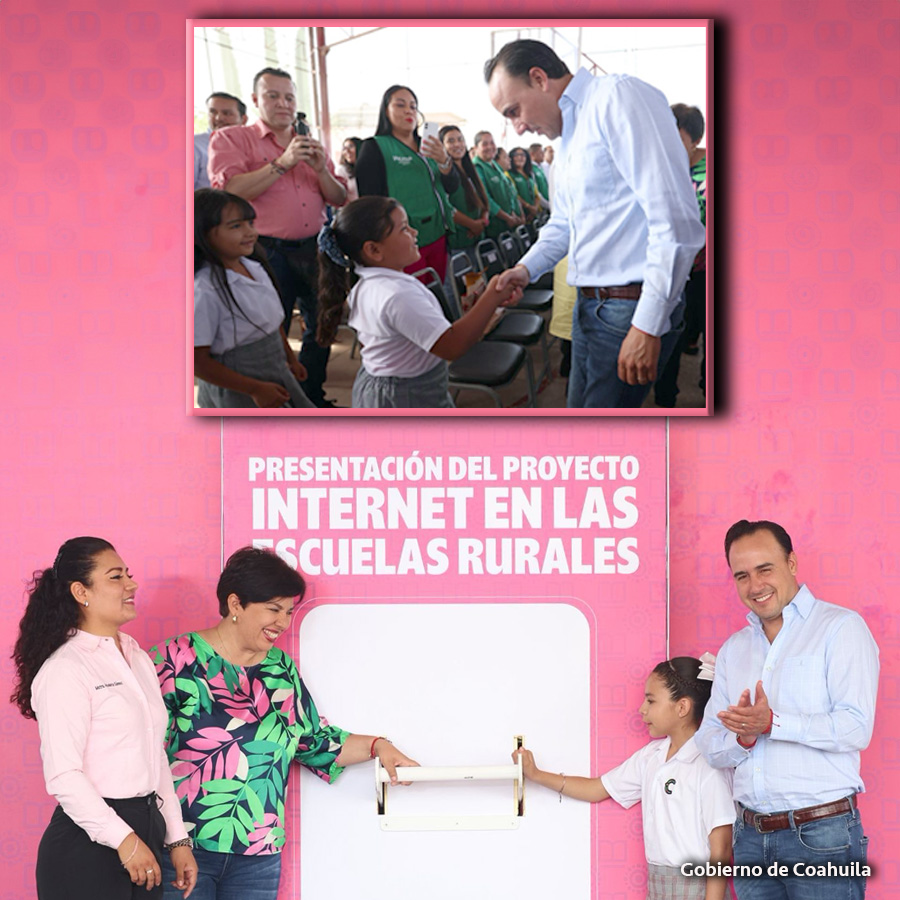 Manolo Jiménez Impulsa la Conectividad en Escuelas Rurales de Coahuila