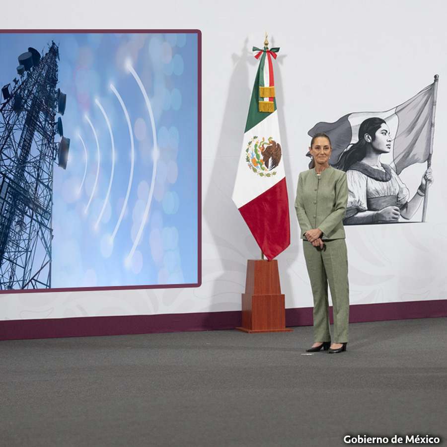 Nueva Ley de Telecomunicaciones Conectará a 15 Millones de Mexicanos, Presidenta