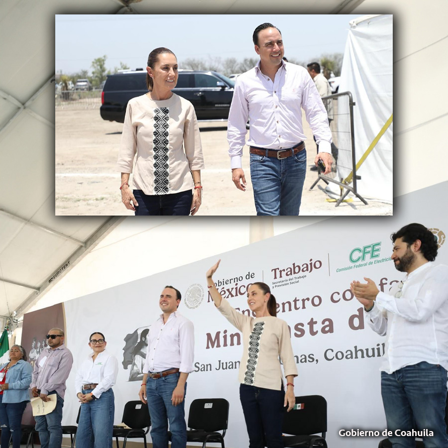 Jiménez Une Fuerzas con Sheinbaum para Reactivar AHMSA y la Economía de la Región Carbonífera