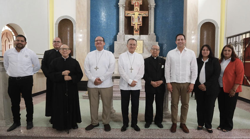Visita Saltillo el Nuncio Apostólico en México, Monseñor Joseph Spiteri