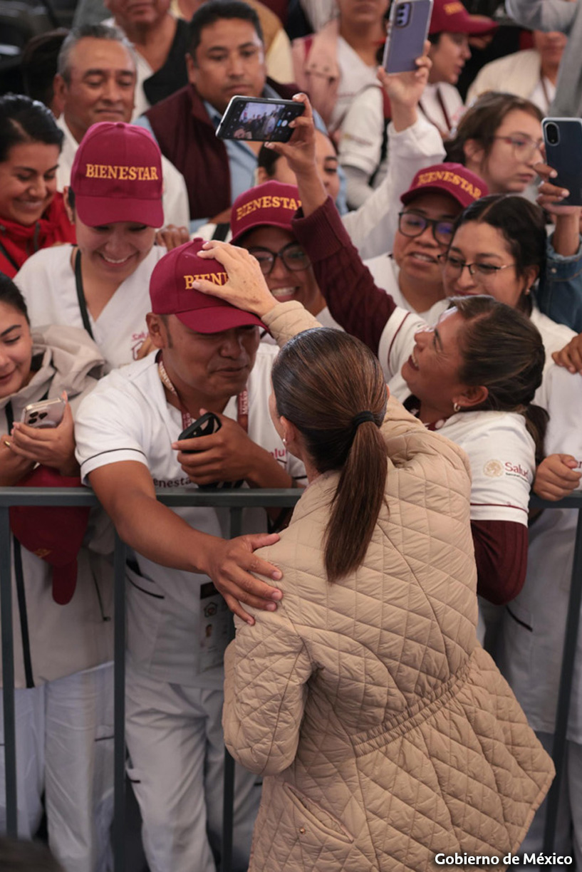 Presidenta Visita Santiago Tulantepec de Lugo Guerrero para Promover Programas de Bienestar