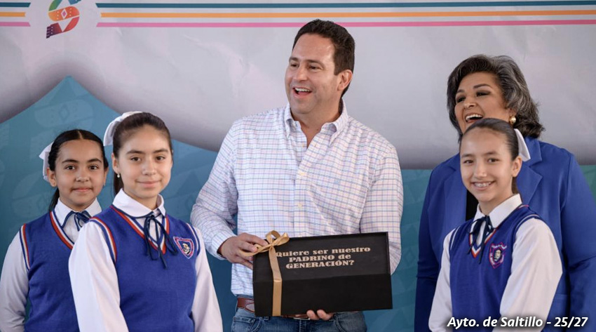 Javier Díaz Apuesta Fuerte por la Educación en Saltillo