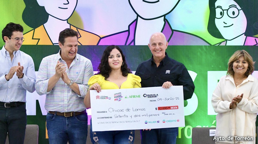 Román Alberto Cepeda González arranca programa de microcréditos “Las Mujeres Siempre Pueden Más”