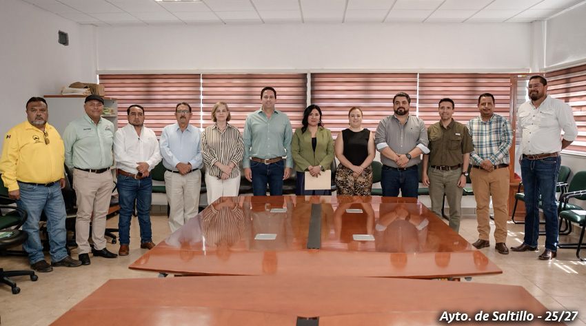 Saltillo se Une a Esfuerzos para el Saneamiento Forestal con Acuerdo Intergubernamental