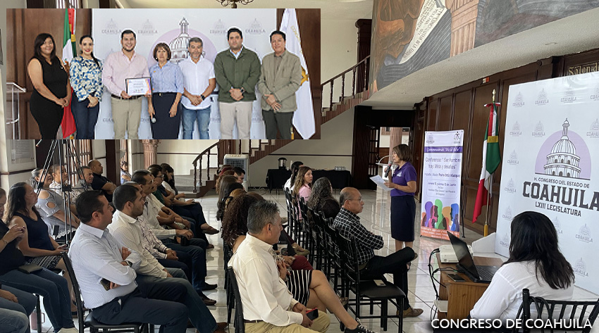 Realiza Congreso de Coahuila conferencia «Ser Hombre Hoy: Metas y Desafíos»