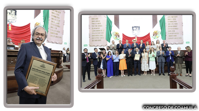 Reconoce Congreso trayectoria de Jesús López Castro al frente de la XHKS