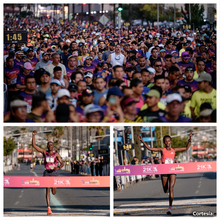 Emoción y Resistencia en la 21K Coahuila 2025