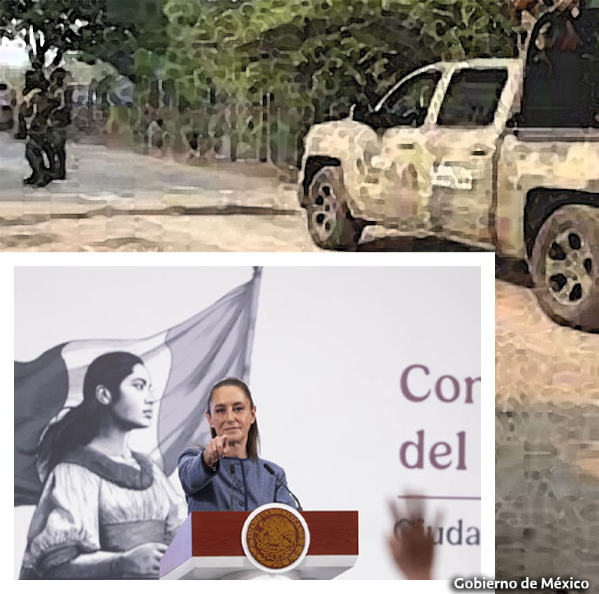 La Presidenta  instruyó al Gabinete de Seguridad a investigar los hechos ocurridos en la frontera entre México y Guatemala